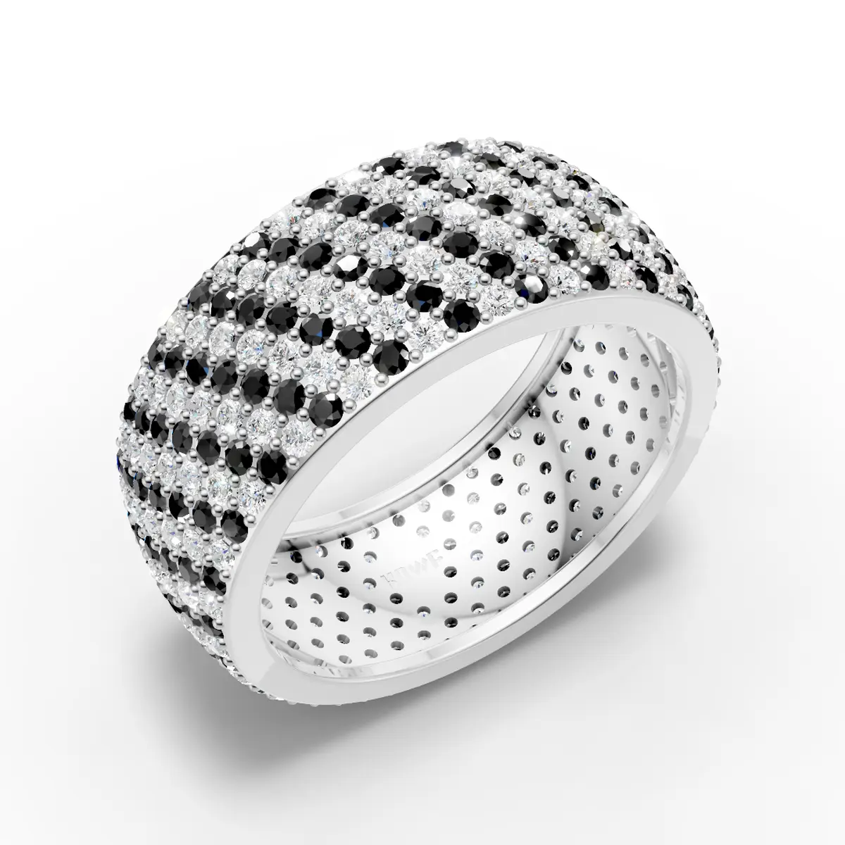 7 Line Diamond Band